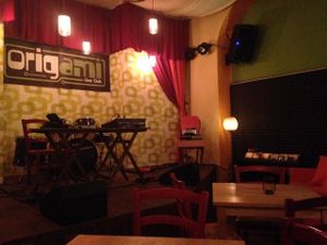 live music on select nights.  at Origami in La Spezia