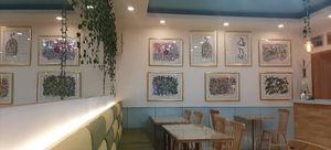  at The Oneness Fountain Heart Vegan/Vegetarian Cafe in Ulaanbaatar