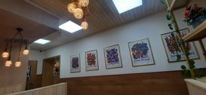  at The Oneness Fountain Heart Vegan/Vegetarian Cafe in Ulaanbaatar