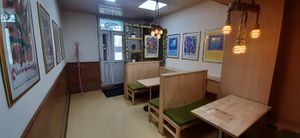  at The Oneness Fountain Heart Vegan/Vegetarian Cafe in Ulaanbaatar