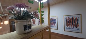  at The Oneness Fountain Heart Vegan/Vegetarian Cafe in Ulaanbaatar