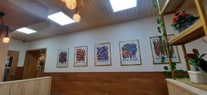  at The Oneness Fountain Heart Vegan/Vegetarian Cafe in Ulaanbaatar