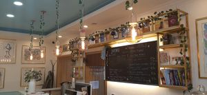  at The Oneness Fountain Heart Vegan/Vegetarian Cafe in Ulaanbaatar