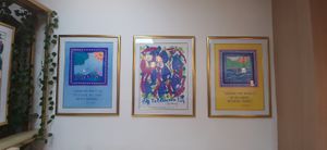  at The Oneness Fountain Heart Vegan/Vegetarian Cafe in Ulaanbaatar