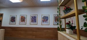  at The Oneness Fountain Heart Vegan/Vegetarian Cafe in Ulaanbaatar