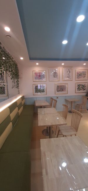  at The Oneness Fountain Heart Vegan/Vegetarian Cafe in Ulaanbaatar