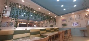  at The Oneness Fountain Heart Vegan/Vegetarian Cafe in Ulaanbaatar