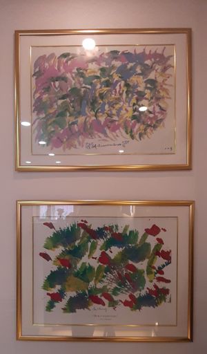  at The Oneness Fountain Heart Vegan/Vegetarian Cafe in Ulaanbaatar