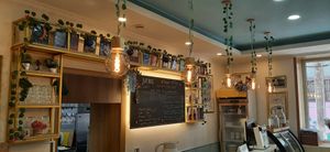  at The Oneness Fountain Heart Vegan/Vegetarian Cafe in Ulaanbaatar