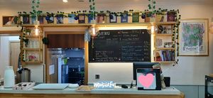  at The Oneness Fountain Heart Vegan/Vegetarian Cafe in Ulaanbaatar