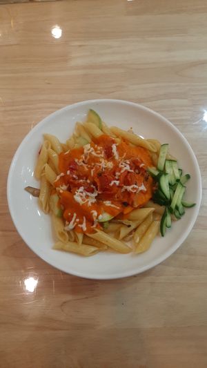  at The Oneness Fountain Heart Vegan/Vegetarian Cafe in Ulaanbaatar