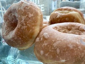 Vegan doughnuts 🍩   at 16 Below in Aberdeen