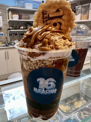 Vegan Sundae  at 16 Below in Aberdeen