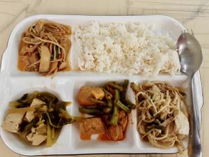 Selection from today’s buffet   at Grand Vegan แกรนด์วีแกน in Bangkok