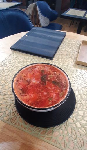 Borsh at Agnista Restaurant - Lagshan Center in Ulaanbaatar