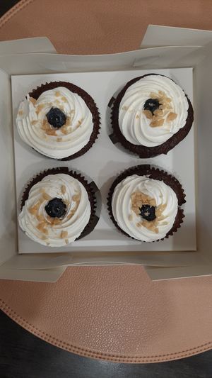 Cupcakes at Agnista Restaurant - Lagshan Center in Ulaanbaatar