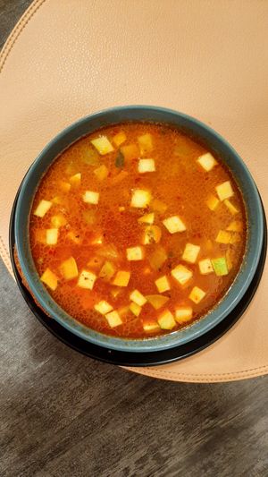 "Agnista" soup at Agnista Restaurant - Lagshan Center in Ulaanbaatar