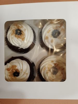 Cupcakes at Agnista Restaurant - Lagshan Center in Ulaanbaatar