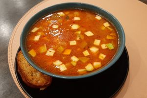 "Agnista" soup at Agnista Restaurant - Lagshan Center in Ulaanbaatar