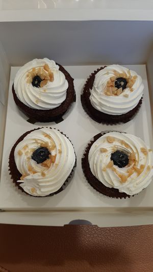 Cupcakes at Agnista Restaurant - Lagshan Center in Ulaanbaatar