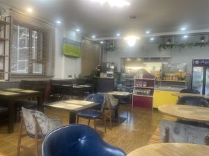 Lovely relaxed atmosphere  at Agnista Restaurant - Lagshan Center in Ulaanbaatar