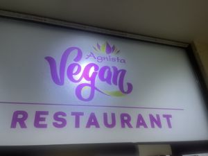 Awesome signage!  at Agnista Restaurant - Lagshan Center in Ulaanbaatar