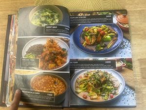 Menu choices  at Agnista Restaurant - Lagshan Center in Ulaanbaatar