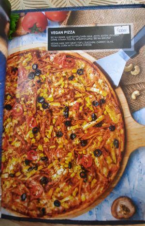 The menu at Agnista Restaurant - Lagshan Center in Ulaanbaatar