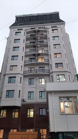 The new exterior of "Lagshan center". Agnista Restaurant is located on the first floor of this building. at Agnista Restaurant - Lagshan Center in Ulaanbaatar