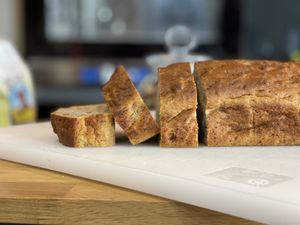 Vegan Banana Bread   at Quwwa in Busteni