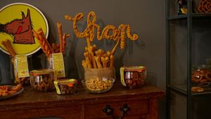 Unique handcrafted birthday cakes with you dogs name on it. We also send them with GLS Think Green to your country.  at hundsfutter in Madrid