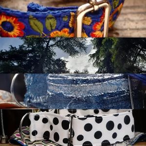 We do handmade dog and cat accessories. With love and many recycled materials. Like with the vegan snacks we are working to find for us and others a circular life style. at hundsfutter in Madrid