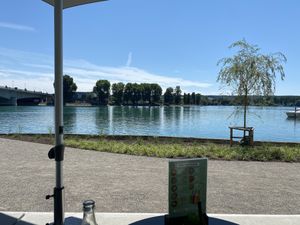 Nice view...direkt am Rhein!  at Yuícery Rheingarten in Konstanz