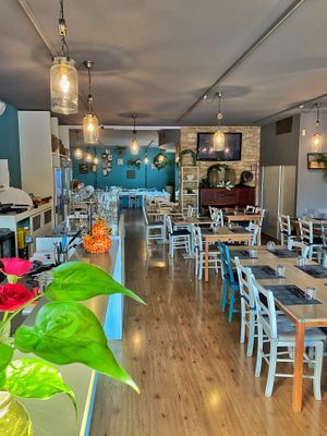 Inside restaurant.  at Pizzeria Daniela in Montebelluna