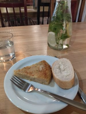 Pincho de tortilla at RootGasteiz in Vitoria Gasteiz