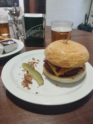 Harrier Tubman burger at RootGasteiz in Vitoria Gasteiz