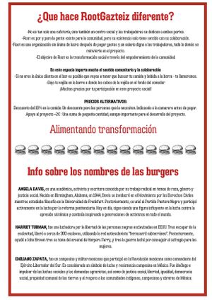 Carta 4/4 at RootGasteiz in Vitoria Gasteiz