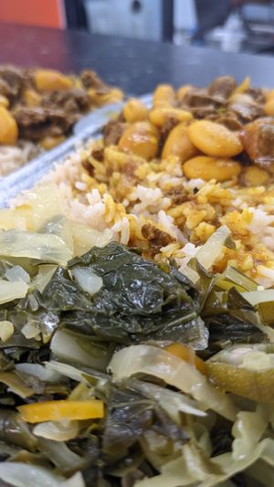 Steamed veg at The Ital Collection by Vita in Birmingham