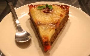 pineapple cake at Kasa d' Vizin Restaurant in Eito