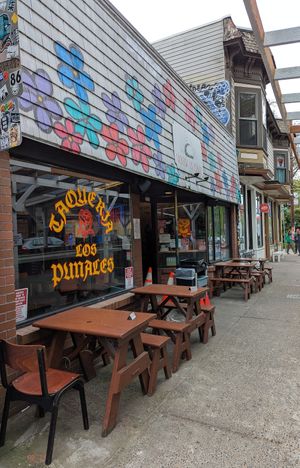 exterior at Taquería Los Puñales in Portland
