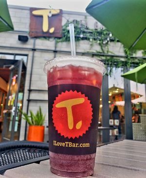 Sparkling Acai Pomegranate at Tea Bar & Fusion Cafe in Sacramento