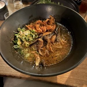 Vegan ramen  at Paper Tiger in Ottawa