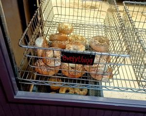 Fresh bagels at Gib's New York Bagels in Fort Collins