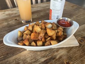   at The Den Cafe in Santa Ana