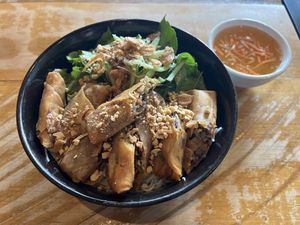 Vegan Noodle Saladd  at Ba's Vietnamese Comfort Food in Albany