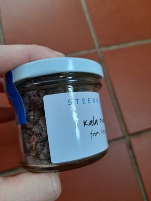 Coarse kala namak at Jennings Plantry in Ashford