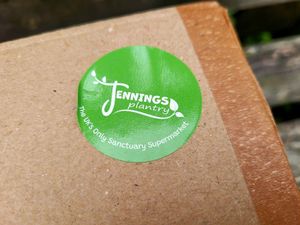 Jennings Plantry Sticker. at Jennings Plantry in Ashford