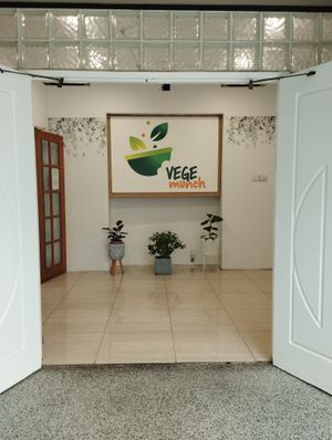 Restaurant entrance  at Vege Munch in Northbridge