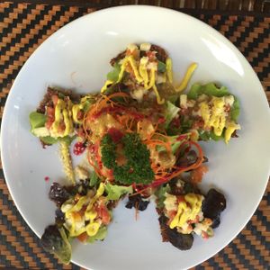 tacitos at Rasayana Raw Food Cafe in Pattaya