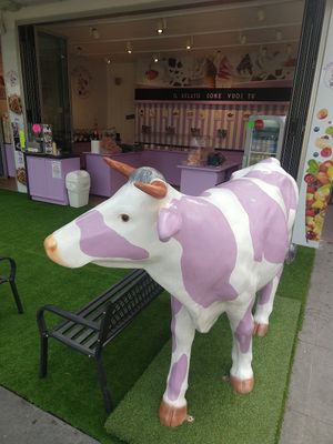 Outside at Baby Mucca in Lignano Sabbiadoro